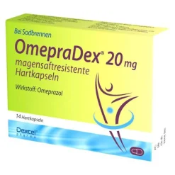 Omepradex 20 mg magensaftresistente Hartkapseln, 14 St