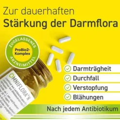 OMNIFLORA N Probiotika Kapseln für die Darmflora, 20 St