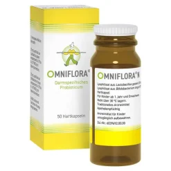 OMNIFLORA N Probiotika Kapseln für die Darmflora, 50 St