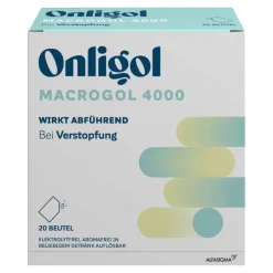 Onligol Macrogol 4000 Pulver zur Herstellung e.Lösung Sachet, 20X10 g>Kinder Abführmittel|Abführmittel Kinder