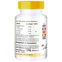 Warnke OPC 200 Bioflavonoide Kapsel, 250 St><noscript><img width=