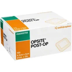 Opsite Post OP 6,5x5cm Verband, 100X1 St> Wundpflaster