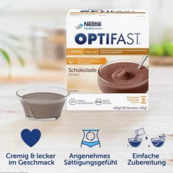 Optifast Creme Schokolade Pulver, 8X55 g><noscript><img width=