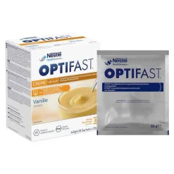 Optifast home Creme Vanille Pulver, 8X55 g