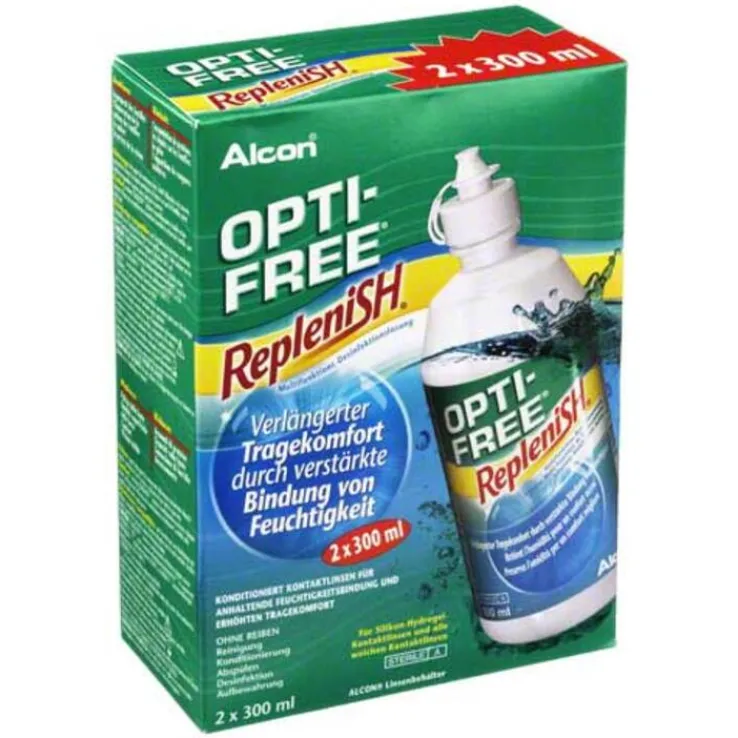 Optifree Replenish Lösung, 2X300 ml