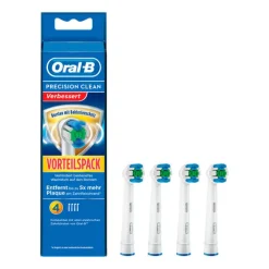 Oral B Aufsteckbürsten Prec.Clean Bakterienschutz, 4 St> Zahnbürsten|Geräte & Zubehör