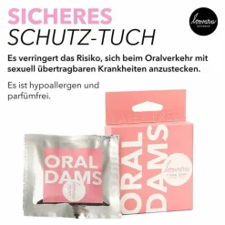 Loovara Oral Dams Kondome, 3 St><noscript><img width=