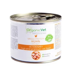 OrganicVet Single-Protein Huhn für Katzen, 200 g> Futter & Snacks