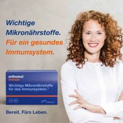 Orthomol Immun Direktgranulat Menthol-Himbeere, 30 St> Multivitamine|Immunsystem