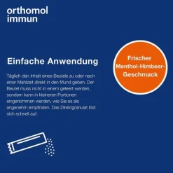 Orthomol Immun Direktgranulat Menthol-Himbeere, 7 St><noscript><img width=