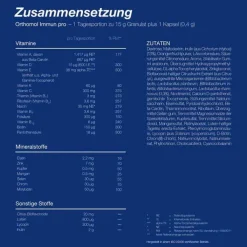Orthomol Immun pro Granulat / Kapsel, 30 St