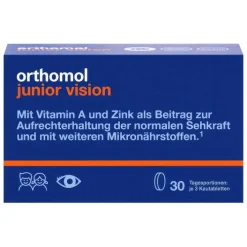 Orthomol Junior vision Kautabletten, 30 St> Lutein|Augenvitamine