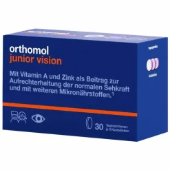 Orthomol Junior vision Kautabletten, 30 St> Lutein|Augenvitamine