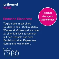 Orthomol Natal 30 Beutel Granulat / Kapseln Kombipackung, 1 St><noscript><img width=