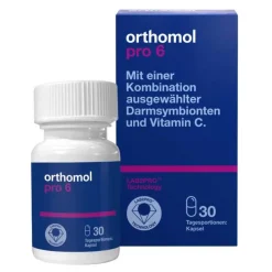 Orthomol pro 6 Kapseln, 30 St> Vitamin C (Ascorbinsäure)|Bakterienkulturen