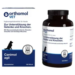 Orthomol Vet Canimol agil Kautabletten für Hunde, 120 St> Bewegungsapparat