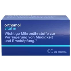 Orthomol Vital M 30 Tabletten / Kapseln Kombipackung, 1 St> Männergesundheit|Hirnleistung & Nerven