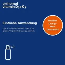 Orthomol Vitamin D3 + K2 Spray, 20 ml><noscript><img width=