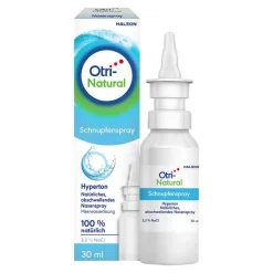 OtriNatural Schnupfenspray, hyperton, 2,3 % NaCl, 30 ml