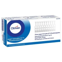 Otriven gegen Schnupfen 0,1 % Einzeldosispipetten ohne Konservierung, 40X0.3 ml> Nasentropfen|Schnupfen & Nasennebenhöhlen