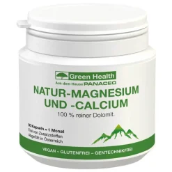 Panaceo Green Health Natur-Magnesium und -Calcium, 90 St