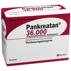 Pankreatan 36.000 magensaftresistente Kapseln, 200 St> Verdauung