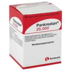 Pankreatan 25.000 magensaftresistente Kapseln, 50 St