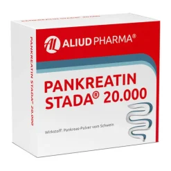 Aliud Pharma Pankreatin STADA 20.000 magensaftresistent Hartkapseln, 200 St> Verdauung