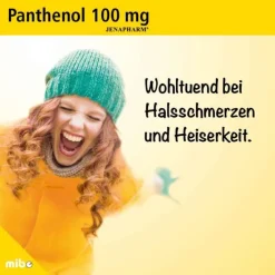 Jenapharm Panthenol 100 mg Tabletten, 20 St> Prophylaxe|Halsschmerztabletten