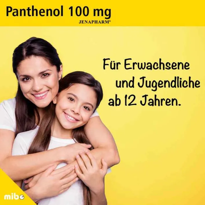 Jenapharm Panthenol 100 mg Tabletten, 100 St> Prophylaxe|Halsschmerztabletten