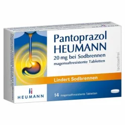 Heumann Pantoprazol 20 mg bei Sodbrennen, 14 St> Sodbrennen Medikamente|Pantoprazol