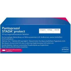 Pantoprazol STADA protect 20 mg magensaftresistent Tabletten, 7 St