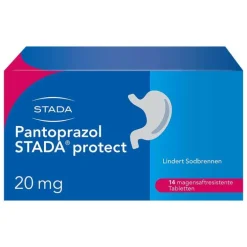 Stada Pantoprazol protect 20 mg magensaftresistent Tabletten, 14 St> Sodbrennen Medikamente|Pantoprazol