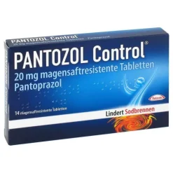 Pantozol Control 20 mg magensaftresistent Tabletten, 14 St> Sodbrennen Medikamente|Pantoprazol