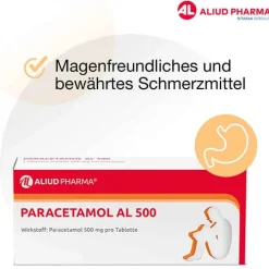 Aliud Pharma PARACETAMOL AL 500 Tabletten, 20 St><noscript><img width=