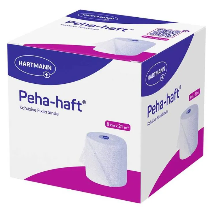 Peha-Haft Fixierbinde latexfrei 8 cmx21 m, 1 St