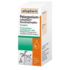 Ratiopharm Pelargonium Bronchialtropfen, 20 ml> Hustenlöser