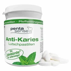 Penta-Sense Anti-Karies Lutschpast.Pfefferminz, 30 St> Zuckerfreie Bonbons
