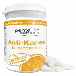 Penta-Sense Anti-Karies Lutschpastillen Orange, 30 St
