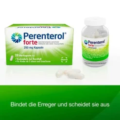 Perenterol® forte 250 mg bei akutem Durchfall & zur Vorbeugung, 2x20 St
