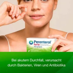 Perenterol® forte 250 mg bei akutem Durchfall & zur Vorbeugung, 2x20 St