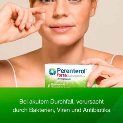 Perenterol ® forte 250 mg bei akutem Durchfall & zur Vorbeugung, 20 St>Kinder Mittel Gegen Durchfall & Erbrechen|Verdauung