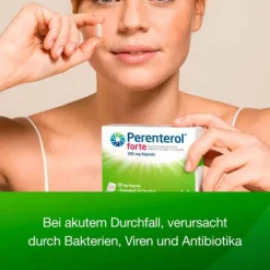 Perenterol ® forte 250 mg bei akutem Durchfall & zur Vorbeugung, 30 St>Kinder Mittel Gegen Durchfall & Erbrechen|Verdauung
