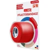 Pflasterbandage latexfrei Buddycare Med rot, 1 St