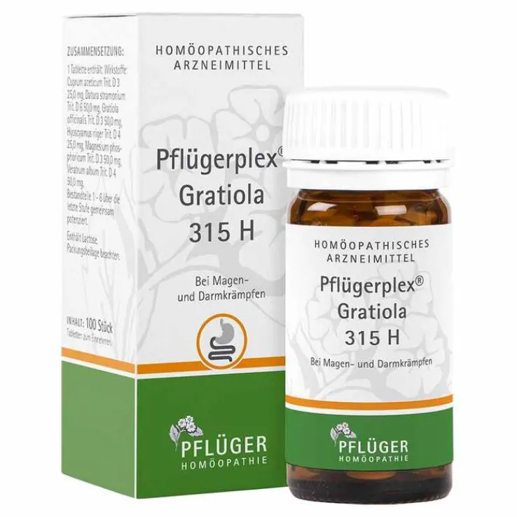 Pflügerplex Gratiola 315 H Tabletten, 100 St