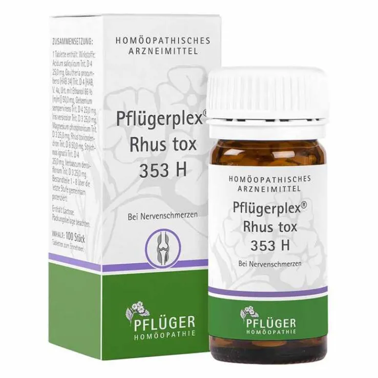 Pflügerplex Rhus toxicodendron 353 H Tabletten, 100 St