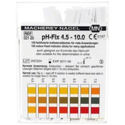 Macherey-Nagel PH Fix Indikatorstäbchen pH 4,5 - 10, 100 St> Urinteststreifen