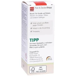 PHA Floh & Zeckenstopp Pumpspray für Hunde / Katzen, 100 ml