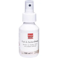 PHA Floh & Zeckenstopp Pumpspray für Hunde / Katzen, 100 ml