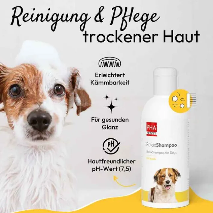 PhA Relaxshampoo für Hunde, 250 ml> Fell & Haut
